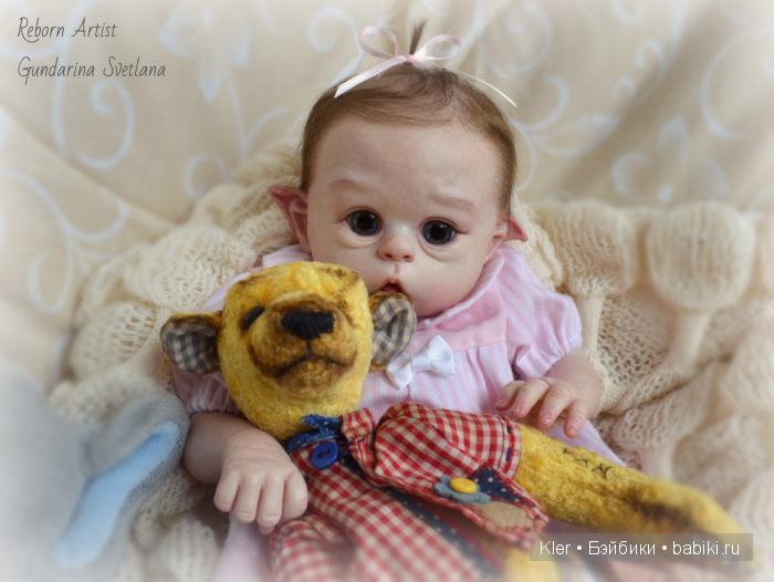Нежнуличка Офеличка из маленькой мастерской кукол реборн Светланы Гундариной - Kler