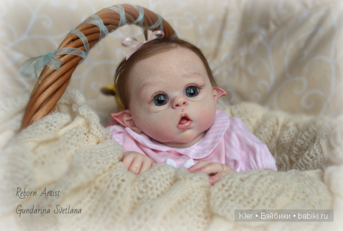 Нежнуличка Офеличка из маленькой мастерской кукол реборн Светланы Гундариной - Kler