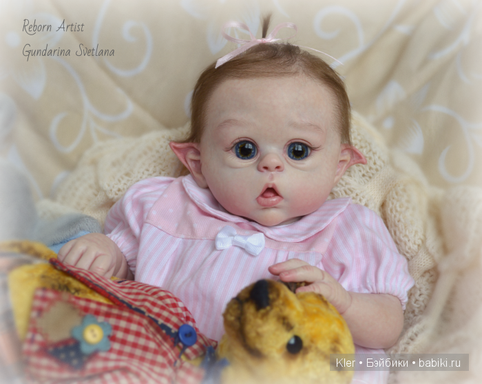 Нежнуличка Офеличка из маленькой мастерской кукол реборн Светланы Гундариной - Kler
