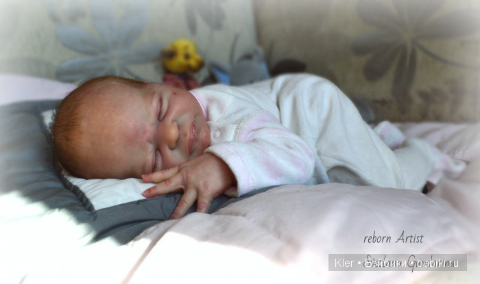 Реалистичная малышка Miracle, из маленькой мастерской Светланы Гундариной-Kler