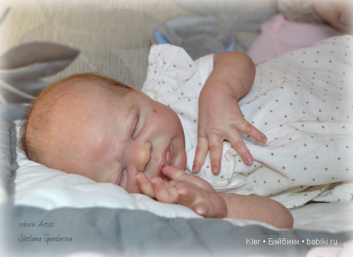 Реалистичная малышка Miracle, из маленькой мастерской Светланы Гундариной-Kler