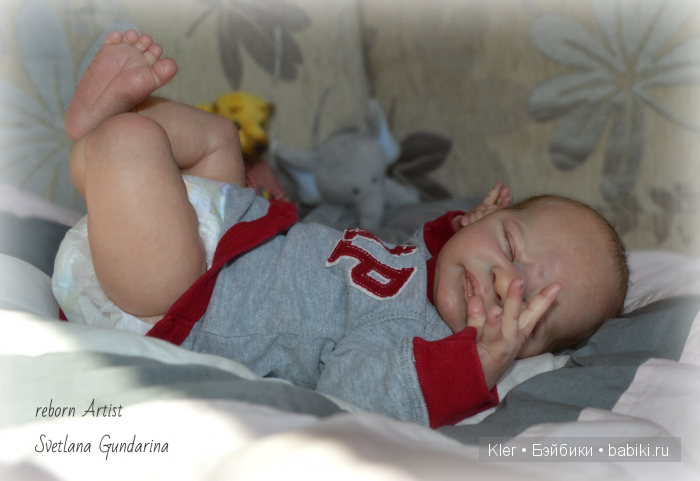 Реалистичная малышка Miracle, из маленькой мастерской Светланы Гундариной-Kler