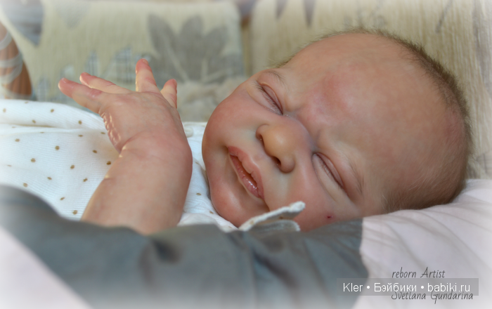 Реалистичная малышка Miracle, из маленькой мастерской Светланы Гундариной-Kler