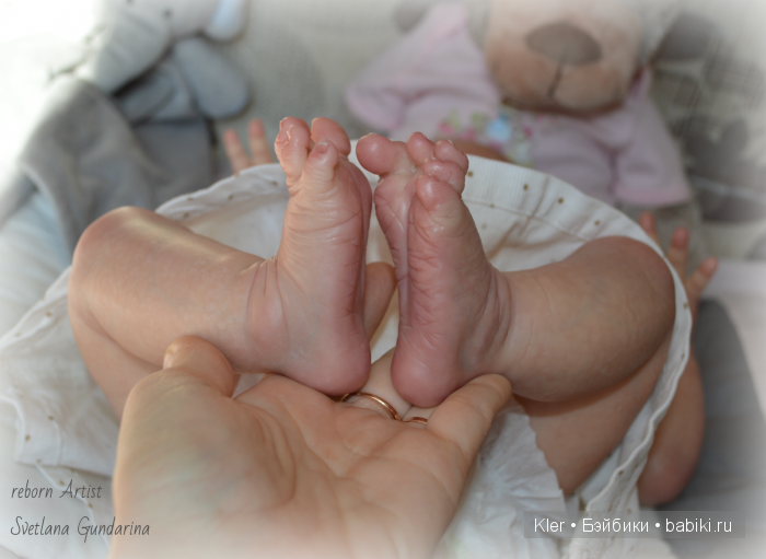 Реалистичная малышка Miracle, из маленькой мастерской Светланы Гундариной-Kler