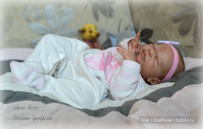 Реалистичная малышка Miracle, из маленькой мастерской Светланы Гундариной-Kler (фото 9)