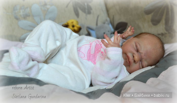 Реалистичная малышка Miracle, из маленькой мастерской Светланы Гундариной-Kler (фото 7)