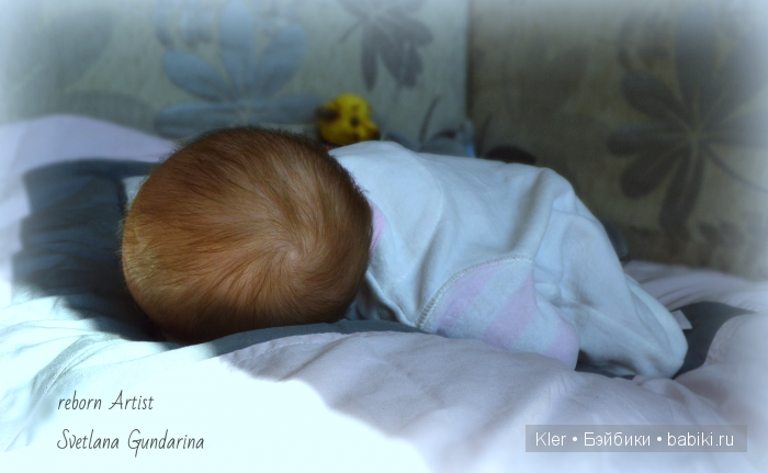 Реалистичная малышка Miracle, из маленькой мастерской Светланы Гундариной-Kler