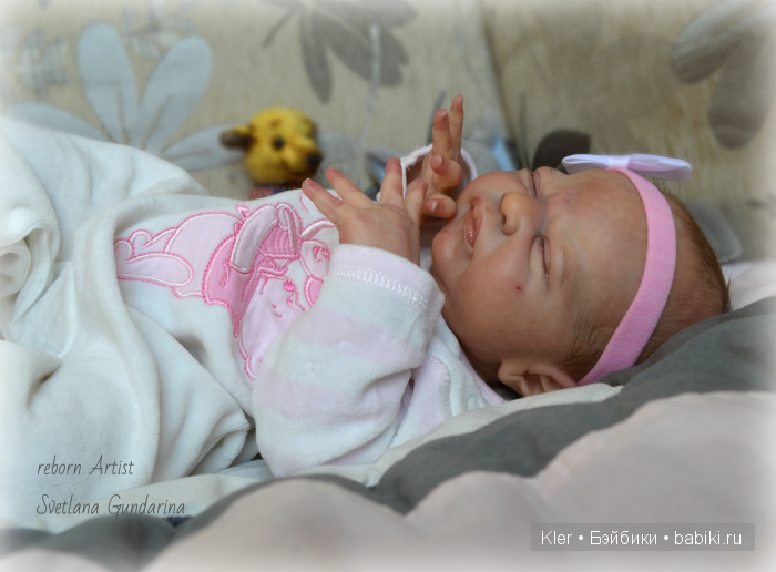 Реалистичная малышка Miracle, из маленькой мастерской Светланы Гундариной-Kler (фото 10)