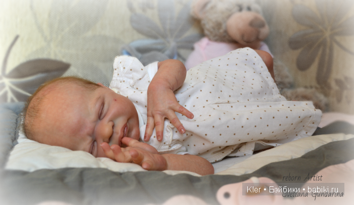 Реалистичная малышка Miracle, из маленькой мастерской Светланы Гундариной-Kler