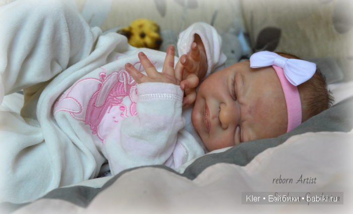 Реалистичная малышка Miracle, из маленькой мастерской Светланы Гундариной-Kler
