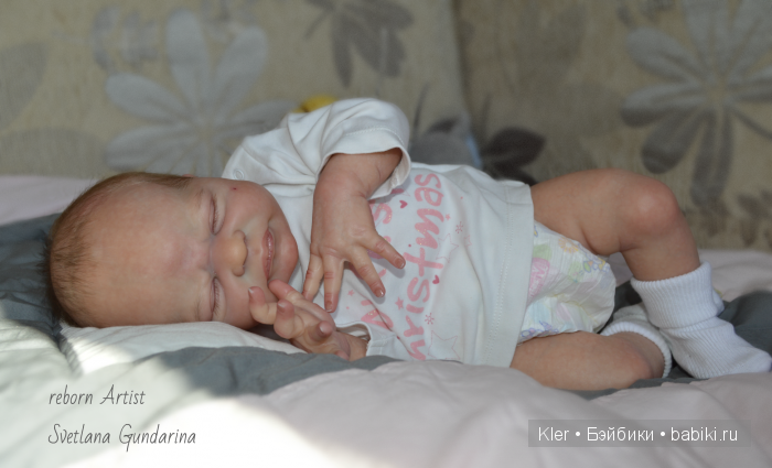 Реалистичная малышка Miracle, из маленькой мастерской Светланы Гундариной-Kler
