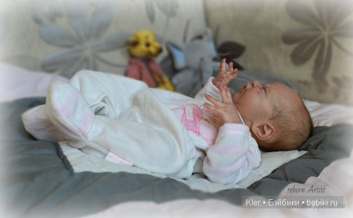 Реалистичная малышка Miracle, из маленькой мастерской Светланы Гундариной-Kler