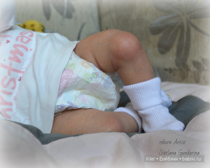 Реалистичная малышка Miracle, из маленькой мастерской Светланы Гундариной-Kler
