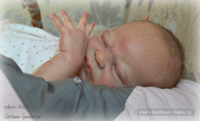 Реалистичная малышка Miracle, из маленькой мастерской Светланы Гундариной-Kler