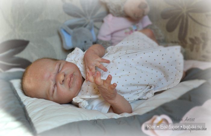 Реалистичная малышка Miracle, из маленькой мастерской Светланы Гундариной-Kler