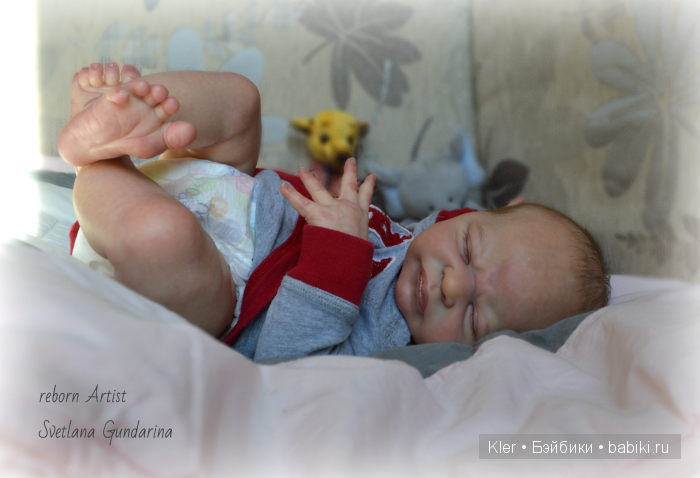 Реалистичная малышка Miracle, из маленькой мастерской Светланы Гундариной-Kler