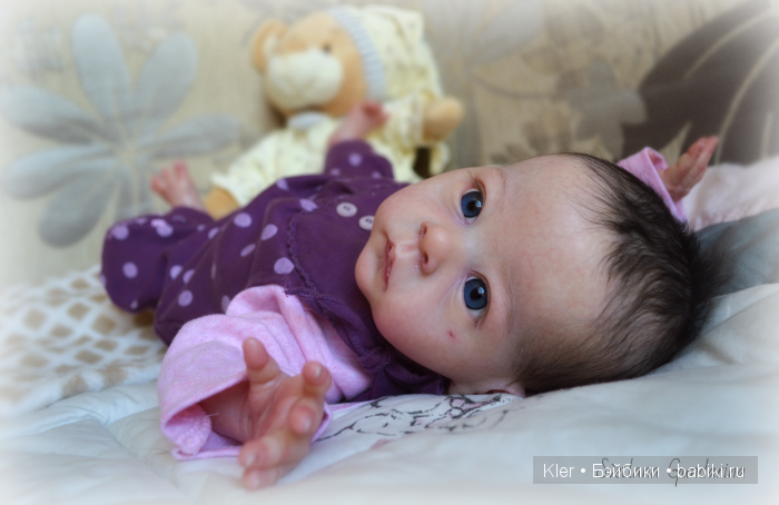 Моя нежная малышка реборн Saoirse (фото 8)