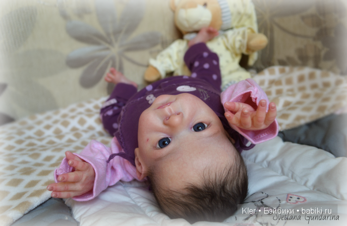 Моя нежная малышка реборн Saoirse