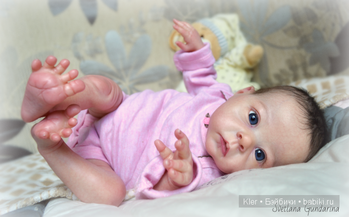 Моя нежная малышка реборн Saoirse
