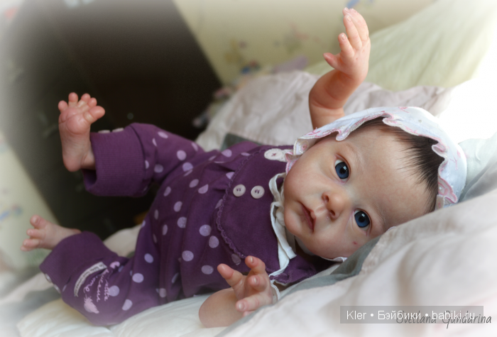 Моя нежная малышка реборн Saoirse