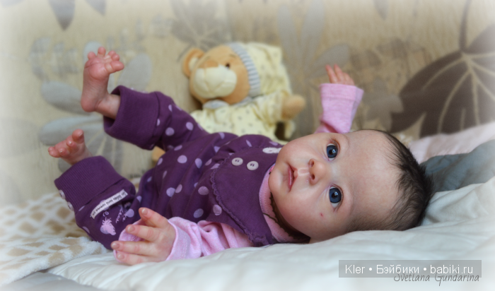 Моя нежная малышка реборн Saoirse
