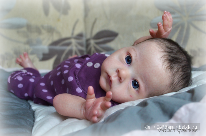 Моя нежная малышка реборн Saoirse (фото 5)