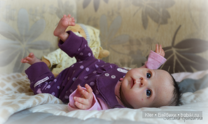 Моя нежная малышка реборн Saoirse