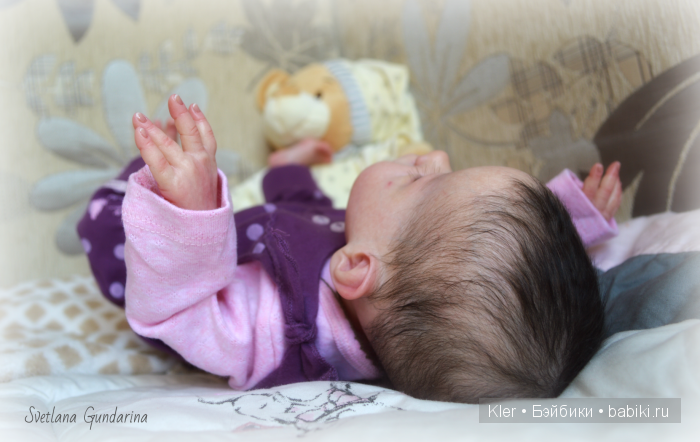 Моя нежная малышка реборн Saoirse