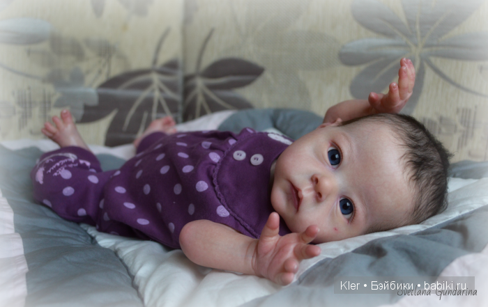 Моя нежная малышка реборн Saoirse (фото 6)