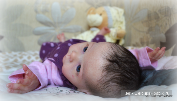 Моя нежная малышка реборн Saoirse (фото 9)