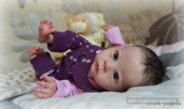Моя нежная малышка реборн Saoirse