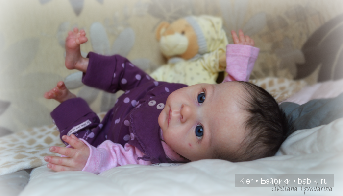 Моя нежная малышка реборн Saoirse