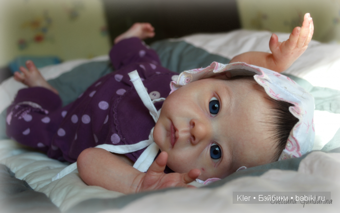 Моя нежная малышка реборн Saoirse (фото 3)