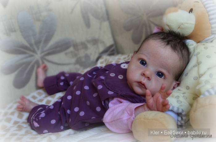 Моя нежная малышка реборн Saoirse (фото 7)