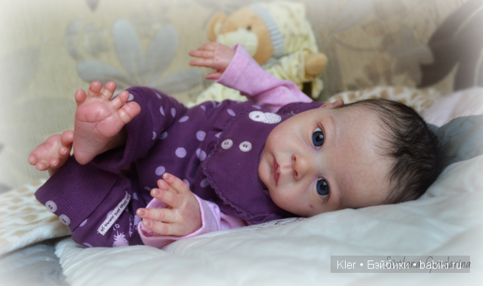 Моя нежная малышка реборн Saoirse (фото 10)