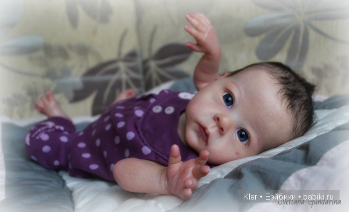 Моя нежная малышка реборн Saoirse (фото 4)