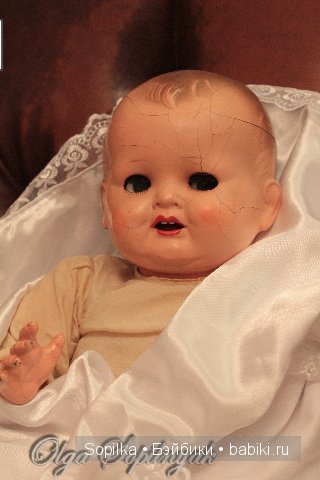 Печальная сказка винтажной куклы Нины