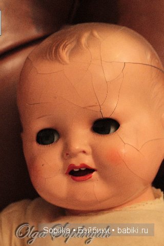 Печальная сказка винтажной куклы Нины