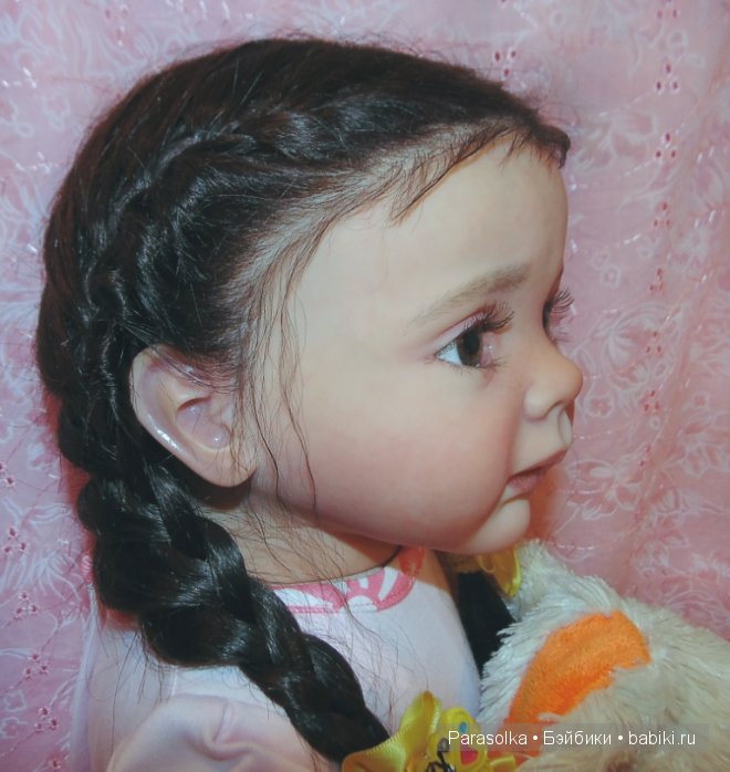 Фридолин немного повзрослела... Куклы реборн Ольги Плотниковой