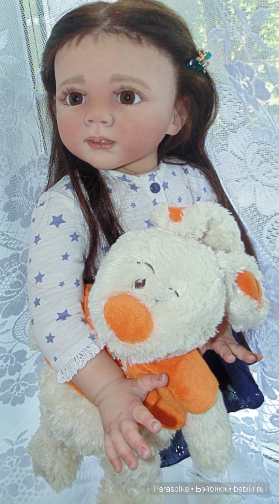 Фридолин немного повзрослела... Куклы реборн Ольги Плотниковой