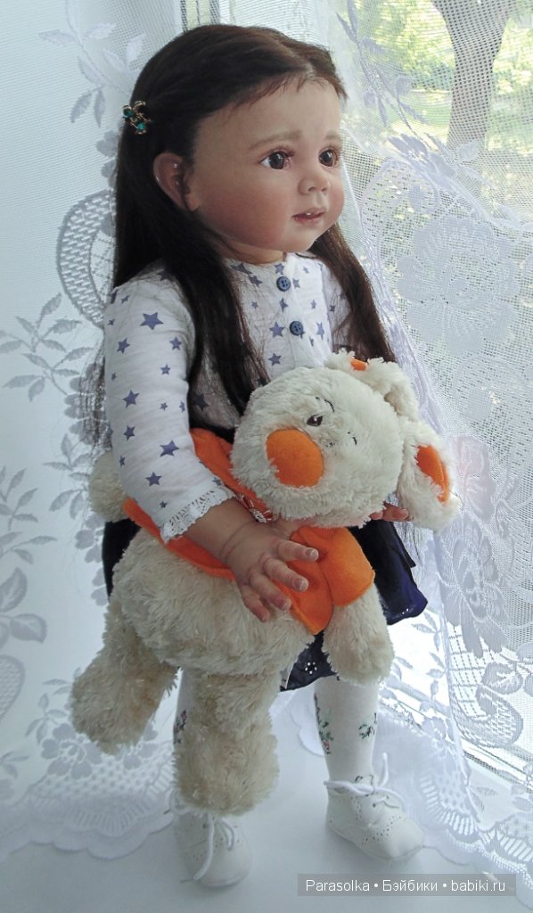 Фридолин немного повзрослела... Куклы реборн Ольги Плотниковой
