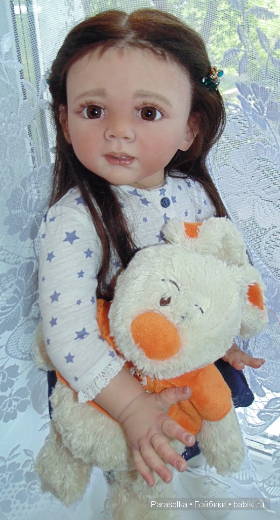Фридолин немного повзрослела... Куклы реборн Ольги Плотниковой