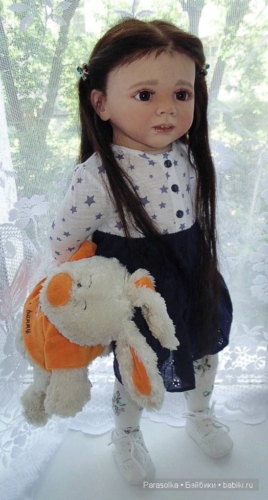 Фридолин немного повзрослела... Куклы реборн Ольги Плотниковой