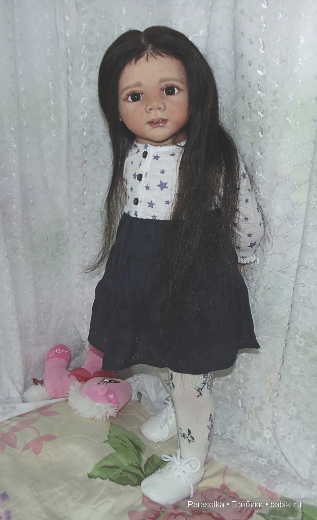 Фридолин немного повзрослела... Куклы реборн Ольги Плотниковой