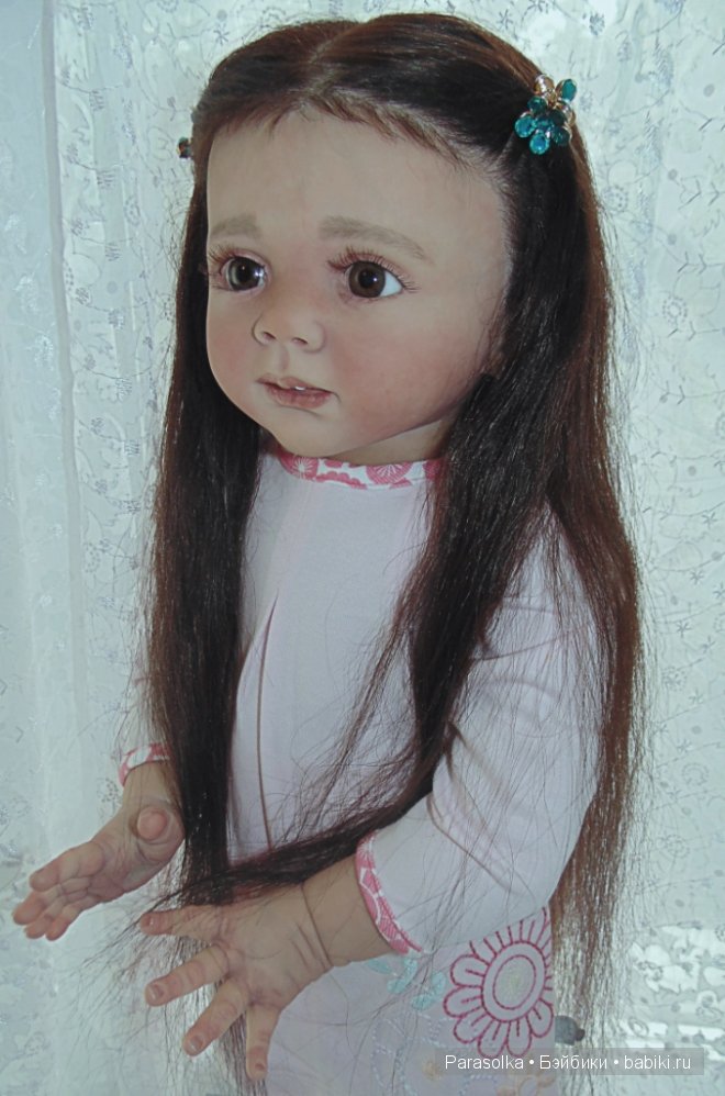 Фридолин немного повзрослела... Куклы реборн Ольги Плотниковой