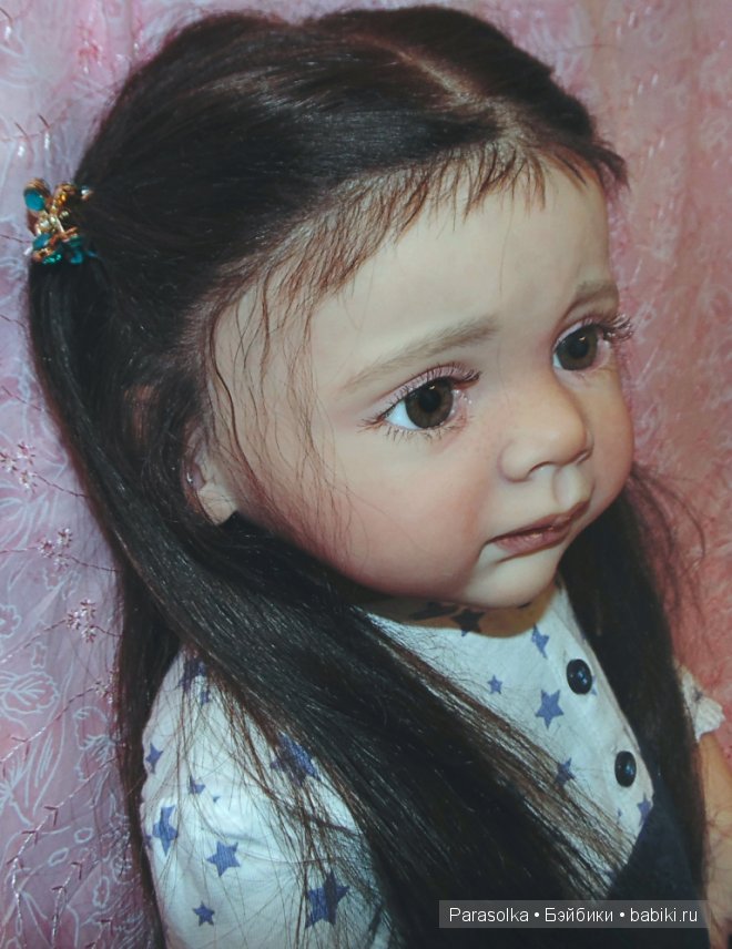 Фридолин немного повзрослела... Куклы реборн Ольги Плотниковой