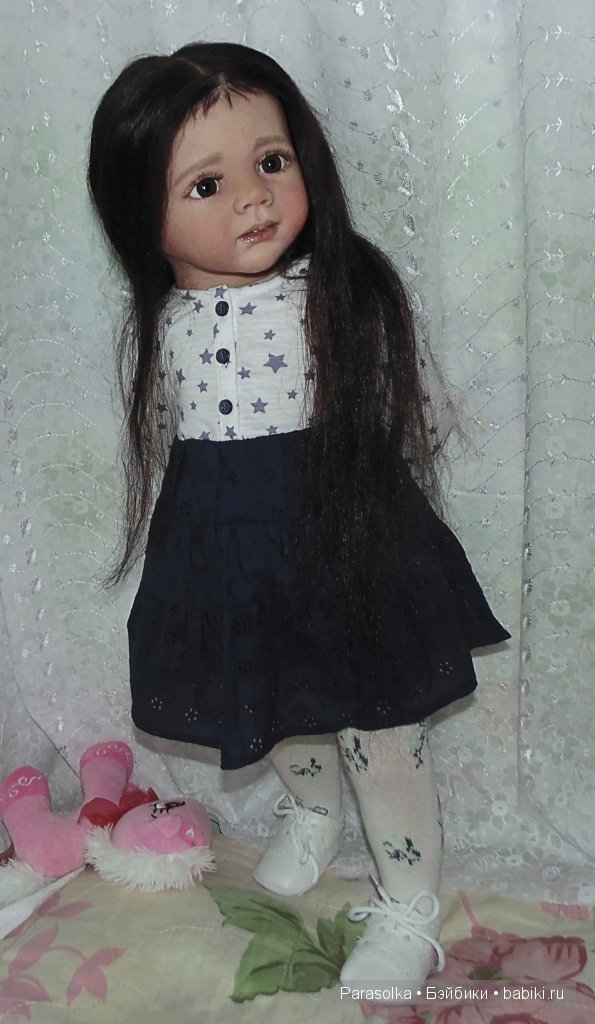 Фридолин немного повзрослела... Куклы реборн Ольги Плотниковой