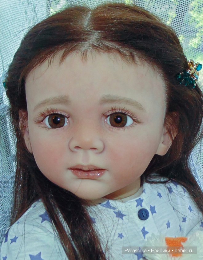 Фридолин немного повзрослела... Куклы реборн Ольги Плотниковой