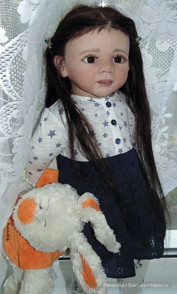 Фридолин немного повзрослела... Куклы реборн Ольги Плотниковой