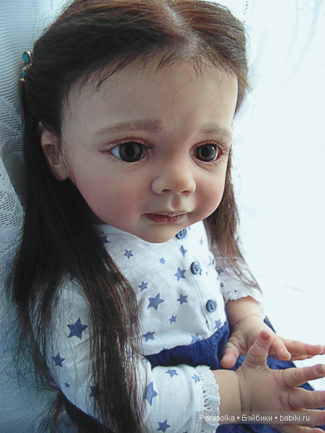 Фридолин немного повзрослела... Куклы реборн Ольги Плотниковой